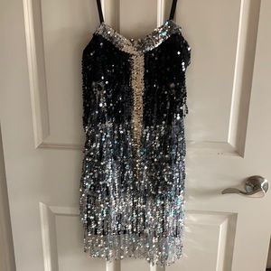 Flapper girl costume dress